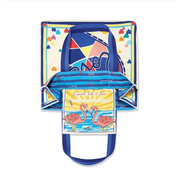 NEW BRIGHTON women's cherished love tote bag in multi - Picture 2 of 4